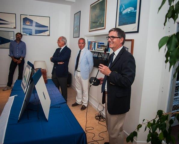 5.5m IC World Championship Opening Ceremony photo copyright Pierpaolo Lanfrancotti taken at Yacht Club Santo Stefano and featuring the 5.5m class