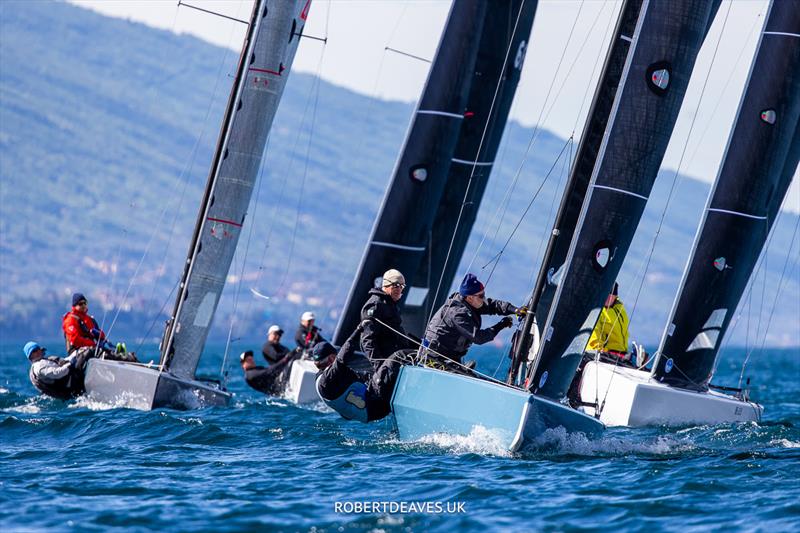 New Moon - 5.5 Metre Alpen Cup 2024 photo copyright Robert Deaves taken at Fraglia Vela Riva and featuring the 5.5m class