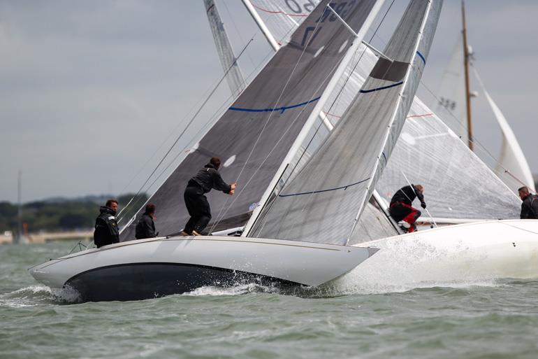 Classic 6 Metre Racing during the Royal Southern Yacht Club Champagne Joseph Perrier July Regatta - photo © Paul Wyeth / www.pwpictures.com
