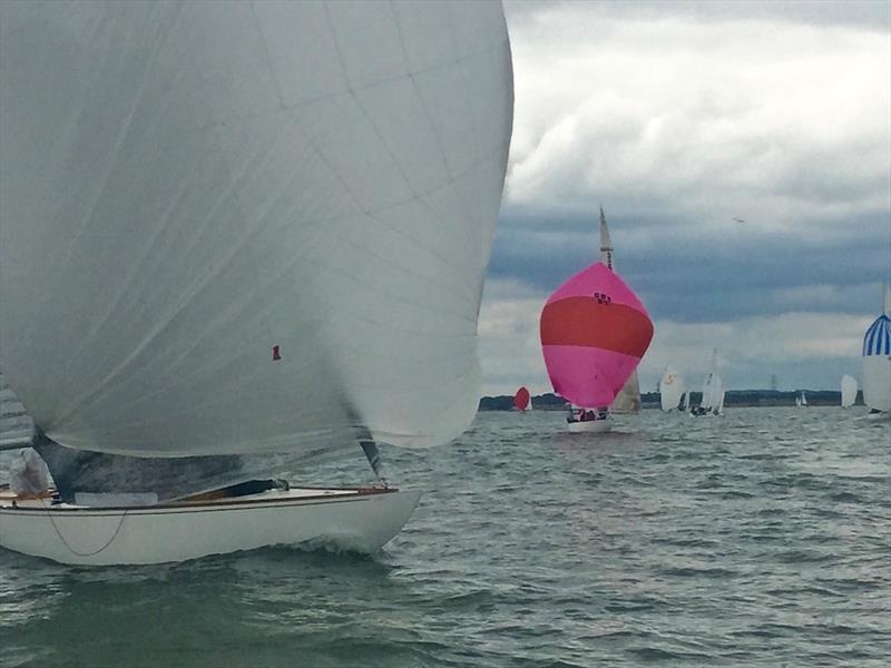 Close racing in the classics for the International 6mR British Open Championship at the North Sails June Regatta photo copyright RSrnYC / Louay Habib taken at Royal Southern Yacht Club and featuring the 6m class