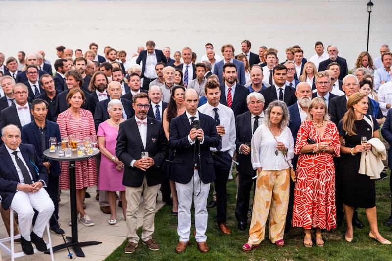 2023 Six Metre World Championship Prize Giving photo copyright SailingShots by Maria Muiña taken at Royal Yacht Squadron and featuring the 6m class