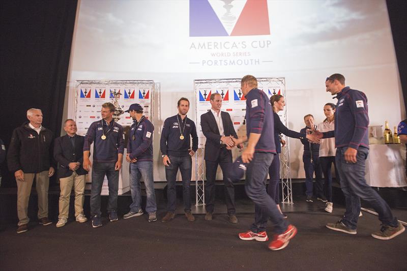 Land Rover BAR win the Louis Vuitton America's Cup World Series Portsmouth - photo © Rick Tomlinson / ACEA