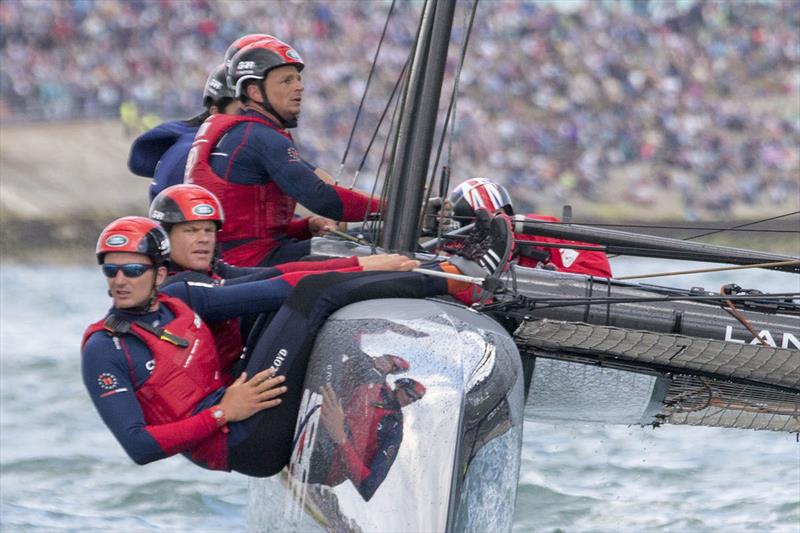 Land Rover BAR win the Louis Vuitton America's Cup World Series Portsmouth - photo © Gilles Martin-Raget / ACEA 2015