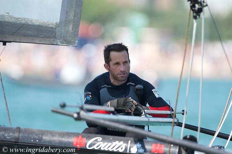 Louis Vuitton America's Cup World Series Portsmouth day 1 photo copyright Ingrid Abery / www.ingridabery.com taken at  and featuring the AC45 class