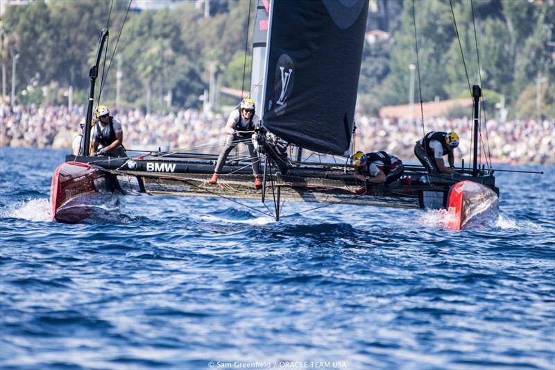 ORACLE TEAM USA at Louis Vuitton America's Cup World Series Toulon - photo © Sam Greenfield / ORACLE TEAM USA