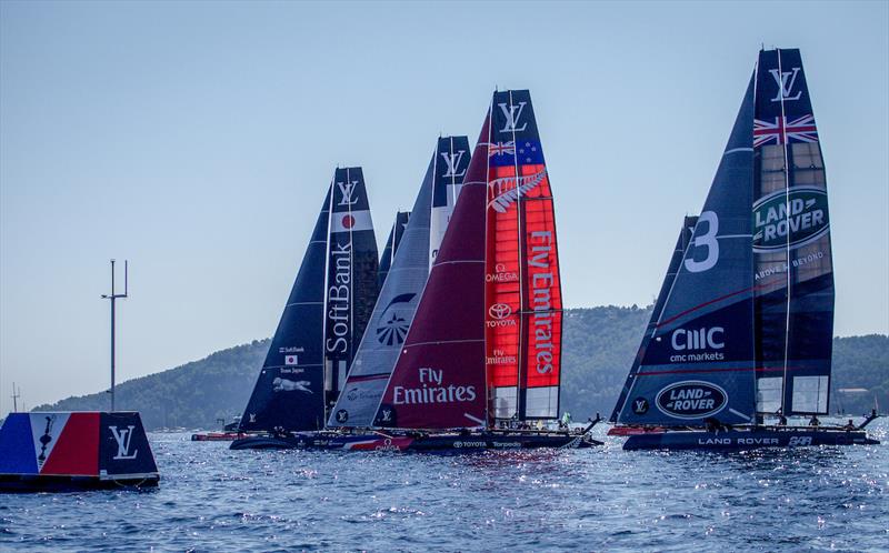 Emirates Team New Zealand at Louis Vuitton America's Cup World Series Toulon - photo © Hamish Hooper / ETNZ