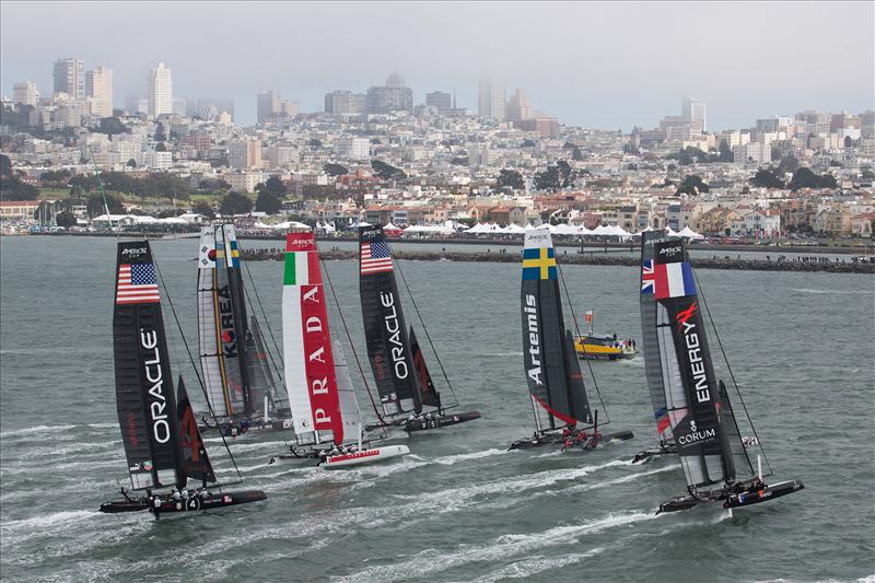 Practice session ahead of the ACWS San Francisco