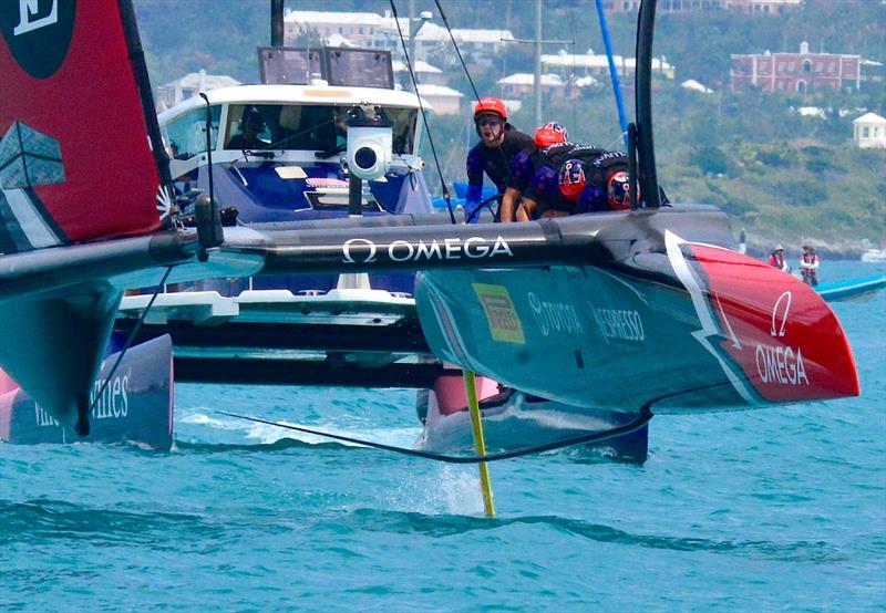 A substantial and expensive media team will be required if the World Series of Sailing is to get the coverage and impact - 2017 America's Cup Bermuda photo copyright Scott Stallard taken at  and featuring the AC50 class