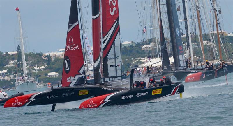 To succeed the World Series of Sailing will need to move beyond exhibition sailing and have a pinnacle event - 2017 America's Cup Bermuda photo copyright Scott Stallard taken at  and featuring the AC50 class