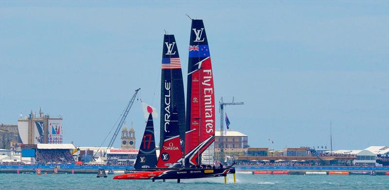 To succeed the World Series of Sailing will need to move beyond exhibition sailing and have a pinnacle event to really pull the fans - 2017 America's Cup Bermuda photo copyright Scott Stallard taken at  and featuring the AC50 class