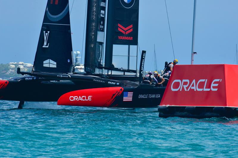 Oracle Corporation were strong supporters of the 35th America's Cup - 2017 America's Cup Bermuda photo copyright Scott Stallard taken at  and featuring the AC50 class