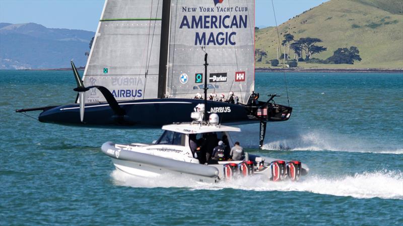 American Magic - Waitemata Harbour - September 21, 2020 - 36th America's Cup photo copyright Richard Gladwell / Sail-World.com taken at Royal New Zealand Yacht Squadron and featuring the AC75 class