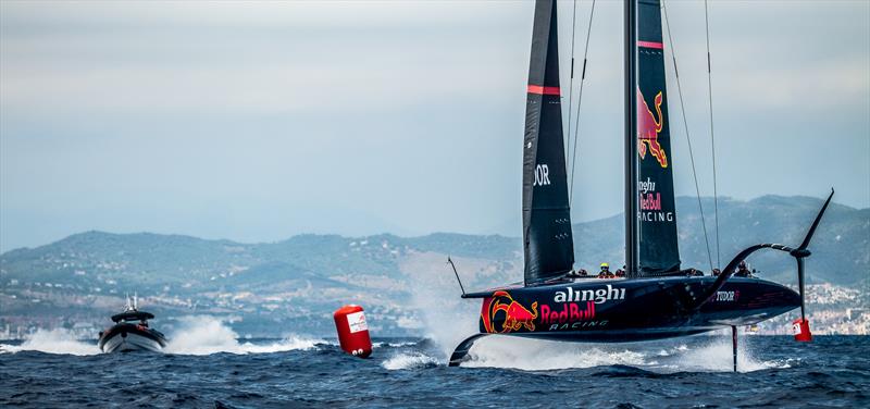 Alinghi Red Bull Racing - AC75 - Day 79 - August 8, 2023 - Barcelona - photo © Alex Carabi / America's Cup