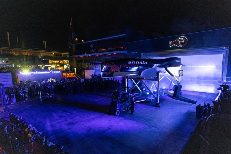 Alinghi Red Bull Racing - Unveiling of BoatOne in Barcelona, Spain - April 5, 2024 photo copyright Olaf Pignataro / Alinghi Red Bull Racing taken at Yacht Club de Genève and featuring the AC75 class