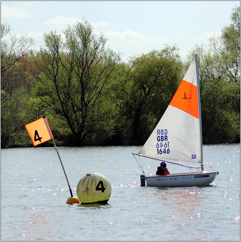 Burghfield Hansa Dinghy Open photo copyright Simon Smith taken at Burghfield Sailing Club and featuring the Hansa class