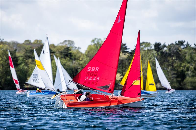 Hansa TT at Burghfield photo copyright Alex Irwin / www.sportography.tv taken at Burghfield Sailing Club and featuring the Hansa class