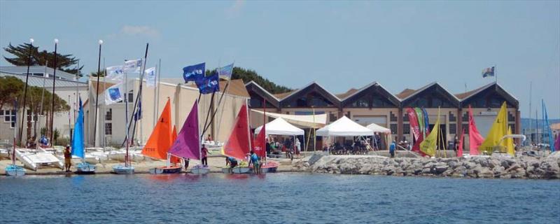 The 2017 Hansa Europeans will be held in Meze, France photo copyright Yacht Club de Mèze taken at Yacht Club de Mèze and featuring the Hansa class