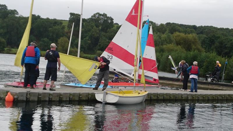 The seventh event in the 2017 Hansa Class National TT Series was at Notts County photo copyright Sarah Read taken at Notts County Sailing Club and featuring the Hansa class
