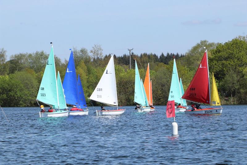 Lyndsey 203 racing the 2-handed 303s during the New Forest Sailability Hansa TT - photo © Chris Wales