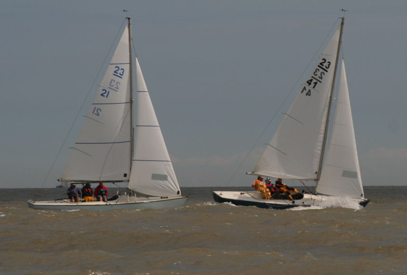 17 teams for the Ajax nationals held in Dovercourt Bay photo copyright Anna Block / www.blockphotography.co.uk taken at Royal Harwich Yacht Club and featuring the Ajax class