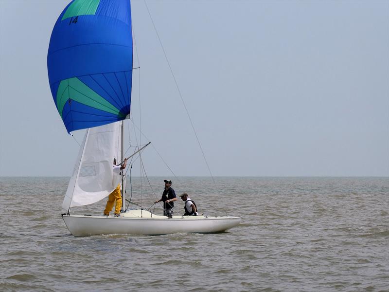 Thunderer during the Ajax East Coast Championship at Royal Harwich Yacht Club photo copyright Hazel Mayhew taken at Royal Harwich Yacht Club and featuring the Ajax class