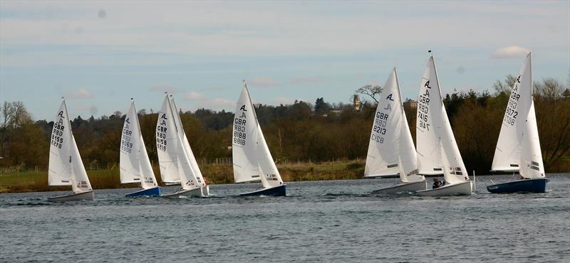 Albacores at Maidenhead photo copyright Jenny Bentley taken at Maidenhead Sailing Club and featuring the Albacore class