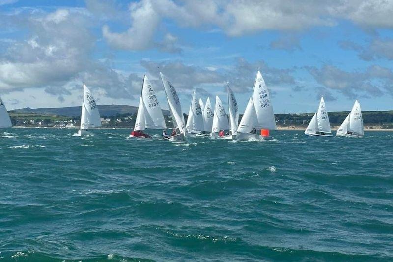 Albacore Internationals at Abersoch Day 3 photo copyright John Davies taken at South Caernarvonshire Yacht Club and featuring the Albacore class