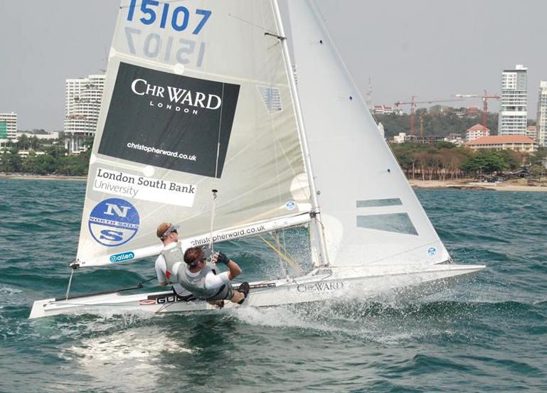 Allen sponsored sailors Christian Birrell and Sam Breary win the Fireball worlds photo copyright Allen Brothers taken at Royal Varuna Yacht Club and featuring the  class