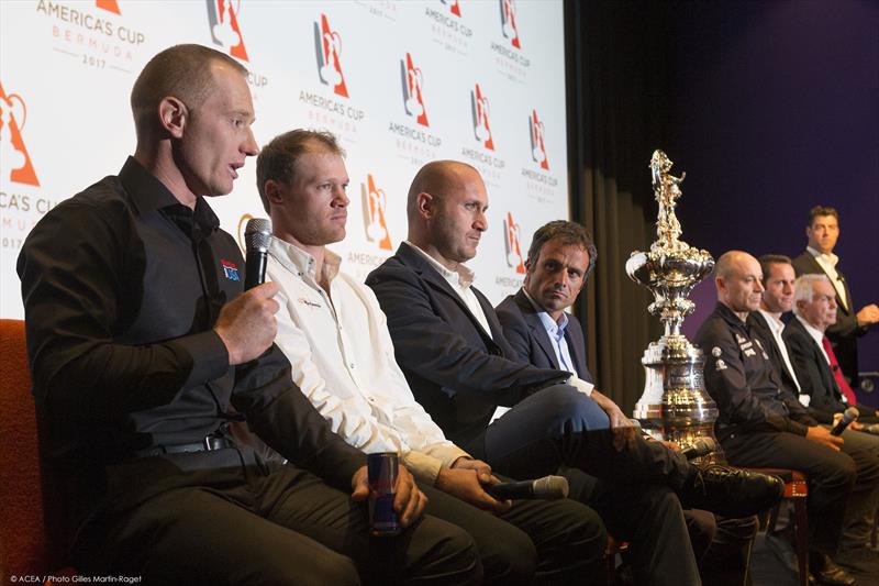 35th America's Cup venue announcement press conference - photo © Gilles Martin-Raget / ACEA