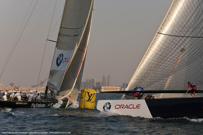 Louis Vuitton Trophy Dubai day 8 photo copyright Gilles Martin-Raget / BMW Oracle Racing taken at  and featuring the ACC class