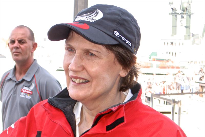 Helen Clark Valencia 2007 America's Cup photo copyright Todd Niall taken at  and featuring the ACC class