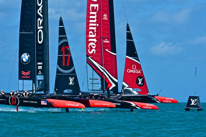 Emirates Team NZ had to fight hard to win the America's Cup for NZ photo copyright Scott Stallard taken at  and featuring the ACC class