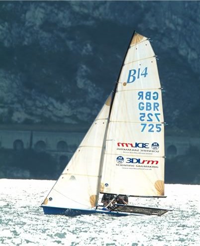 The Lake Garda Ora comes in for the B14 Europeans photo copyright Nick Kirk / N D K Photography taken at  and featuring the B14 class