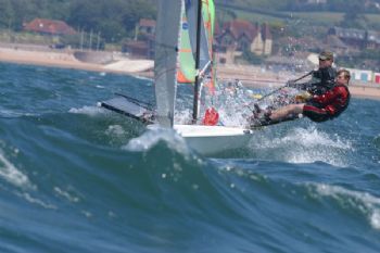 Action from the ninth edition of the River Exe Regatta
