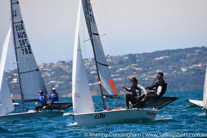 B14 World Championships on Port Phillip Bay - photo © Rhenny Cunningham / www.sailingshots.com.au