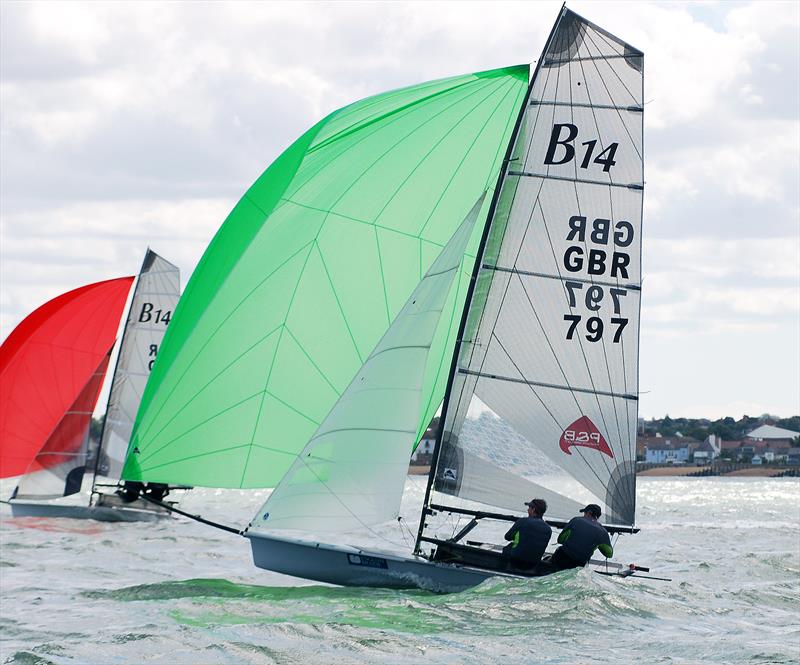 Gul B14 Nationals at Whitstable photo copyright Nick Champion / www.championmarinephotography.co.uk taken at Whitstable Yacht Club and featuring the B14 class