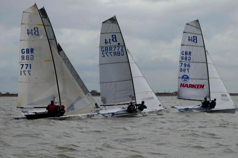 B14 TT at Brightlingsea photo copyright Nigel Edmunds taken at Brightlingsea Sailing Club and featuring the B14 class