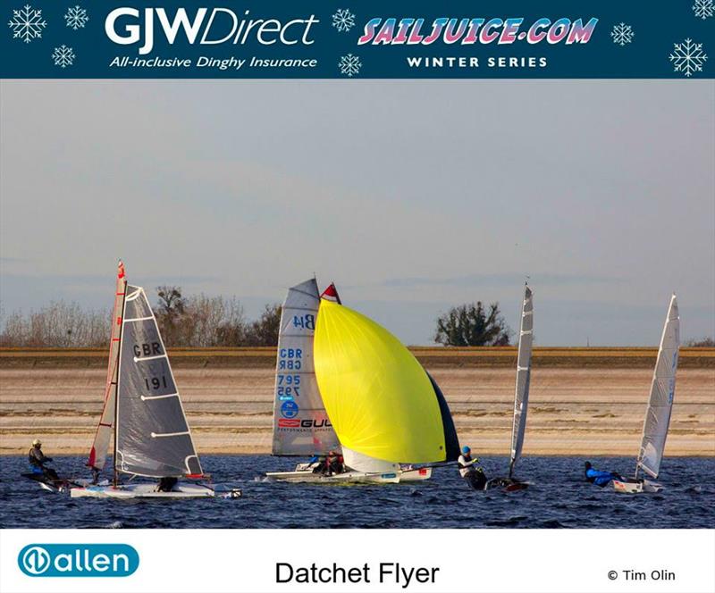 GJW Direct Sailjuice Winter Series Datchet Flyer - photo © Tim Olin / www.olinphoto.co.uk