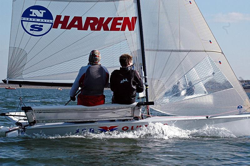 Draycote Dash 2012 photo copyright Malcolm Lewin / www.malcolmlewinphotography.co.uk taken at Draycote Water Sailing Club and featuring the B14 class