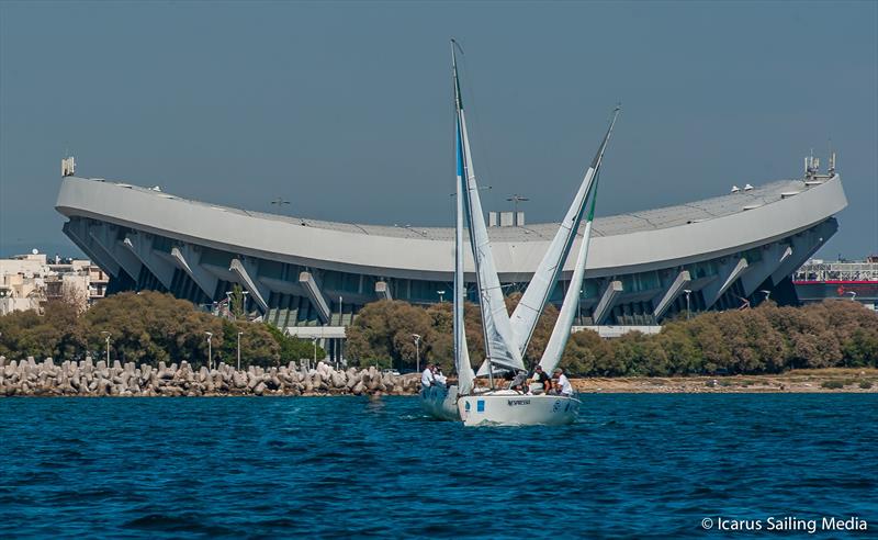 Hellenic Match Racing Tour leg 4 at Piraeus, Greece - photo © Icarus Sailing Media