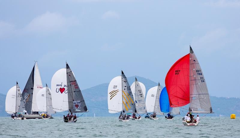 Still plenty to play for in the Platu Class photo copyright Guy Nowell taken at Ocean Marina Yacht Club and featuring the Platu 25 class
