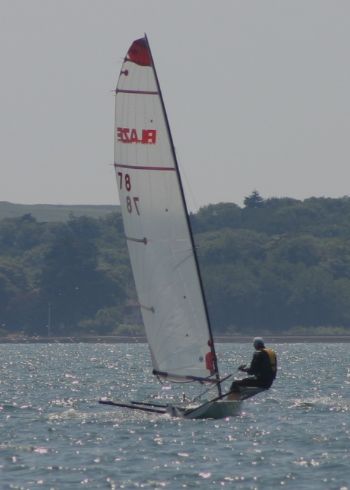 Stewart Watson wins race 6 of the Perishers Series