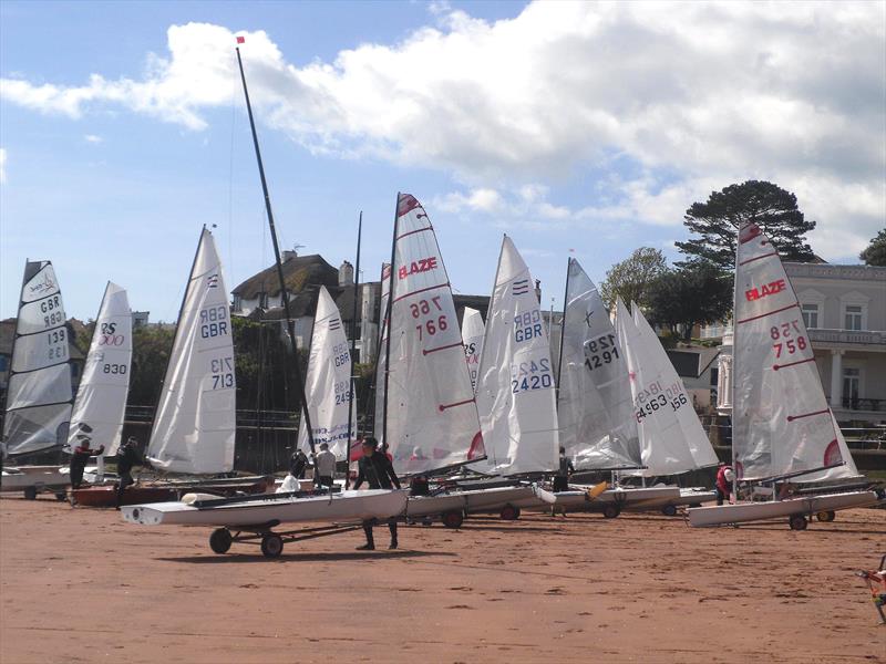 The 4th POSH at Paignton will be held on 9-10 May photo copyright Paignton Sailing Club taken at Paignton Sailing Club and featuring the Blaze class