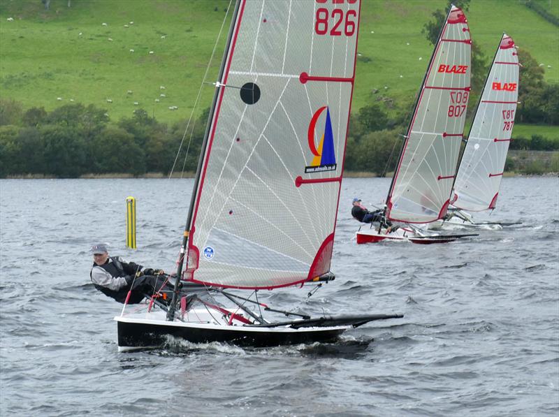 Blaze Inlands at Bala photo copyright John Hunter taken at Bala Sailing Club and featuring the Blaze class