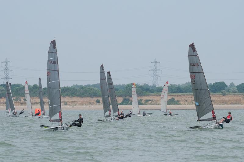 Sea Sure Blaze Nationals 2023 photo copyright Christopher Hughes Photography taken at Warsash Sailing Club and featuring the Blaze class