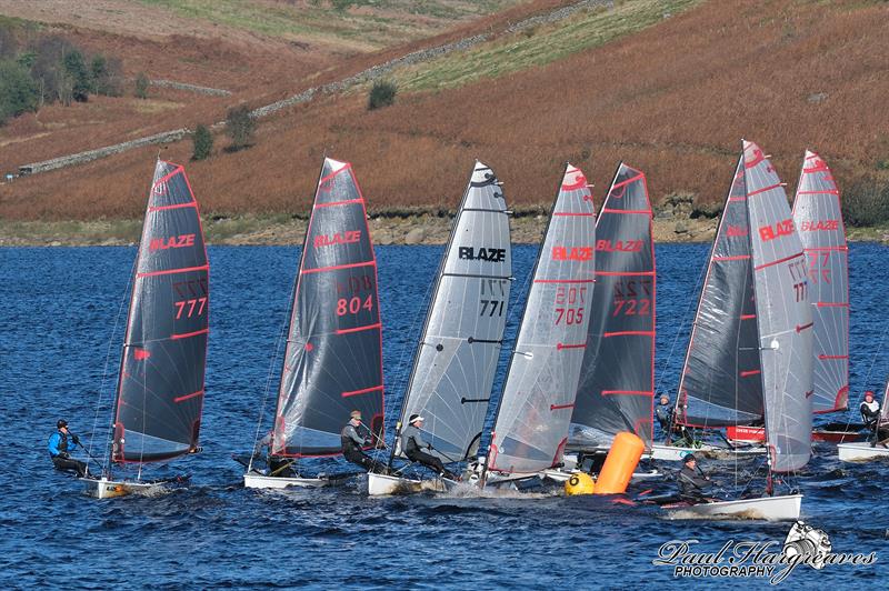 Blaze Inlands at Yorkshire Dales photo copyright Paul Hargreaves Photography taken at Yorkshire Dales Sailing Club and featuring the Blaze class