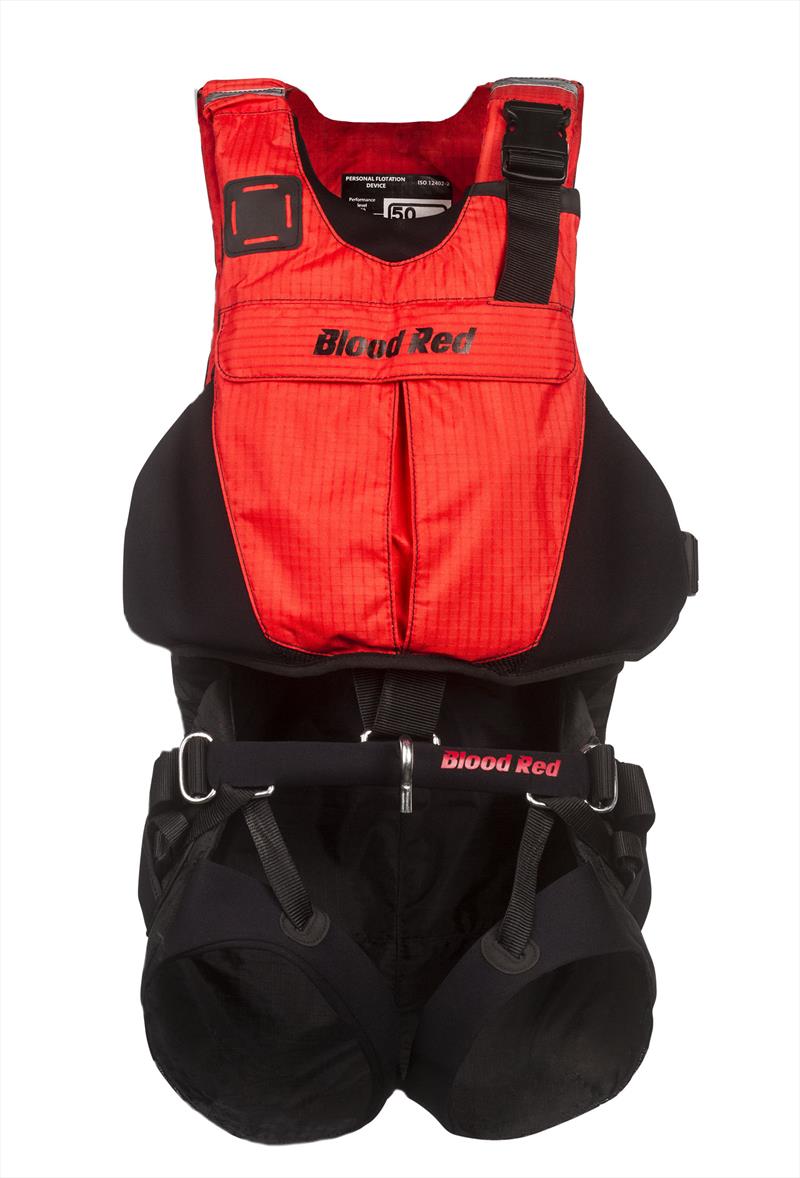 Blood Red Clothing Integra Buoyancy Harness (front) photo copyright Blood Red Clothing taken at  and featuring the  class