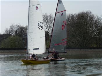 The inaugural British Moth at Mid Warwickshire Yacht Club