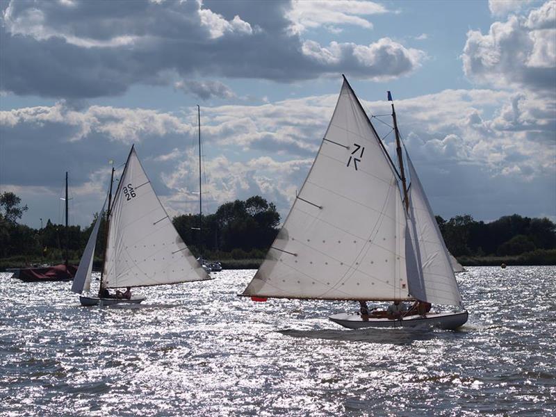 Broads One Designs at Oulton Week 2015 photo copyright Peter Waller taken at Waveney & Oulton Broad Yacht Club and featuring the Broads One Design class