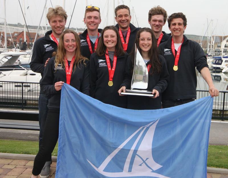 Exeter win the BUCS Student Yachting Championships overall photo copyright Harry Bowerman / harrybowerman.shootproof.com taken at Portsmouth University Sailing Club and featuring the BUSA class